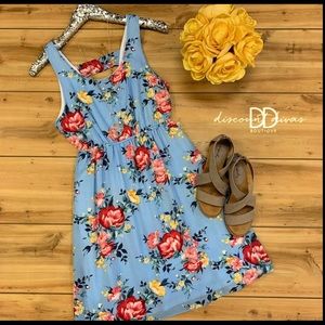 Beautiful floral summer dress
